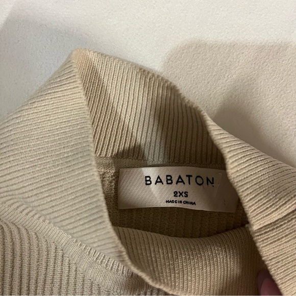 Babaton sculpt knit halter top - Picture 2 of 2